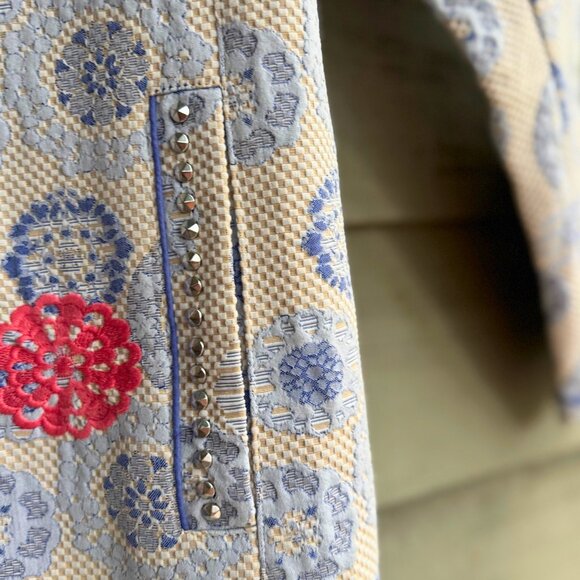 Sundance Women’s Embroidered Beaded Boho Coat Jacket | Size 6 - Picture 9 of 10